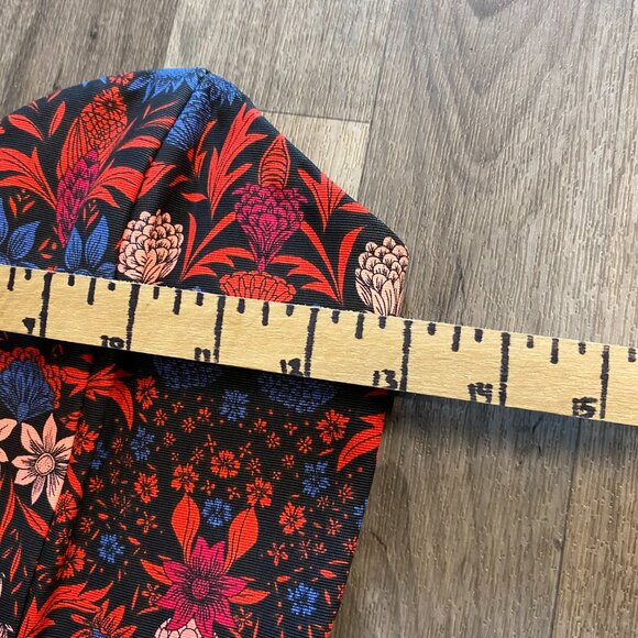 H&M Conscious Red Floral Strapless Romper Size 4 - Picture 7 of 10